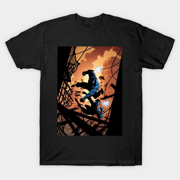 invincible poster T-Shirt by super villain